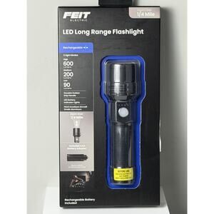 Feit Electric 6.6" Long Range Rechargeable LED Flashlight